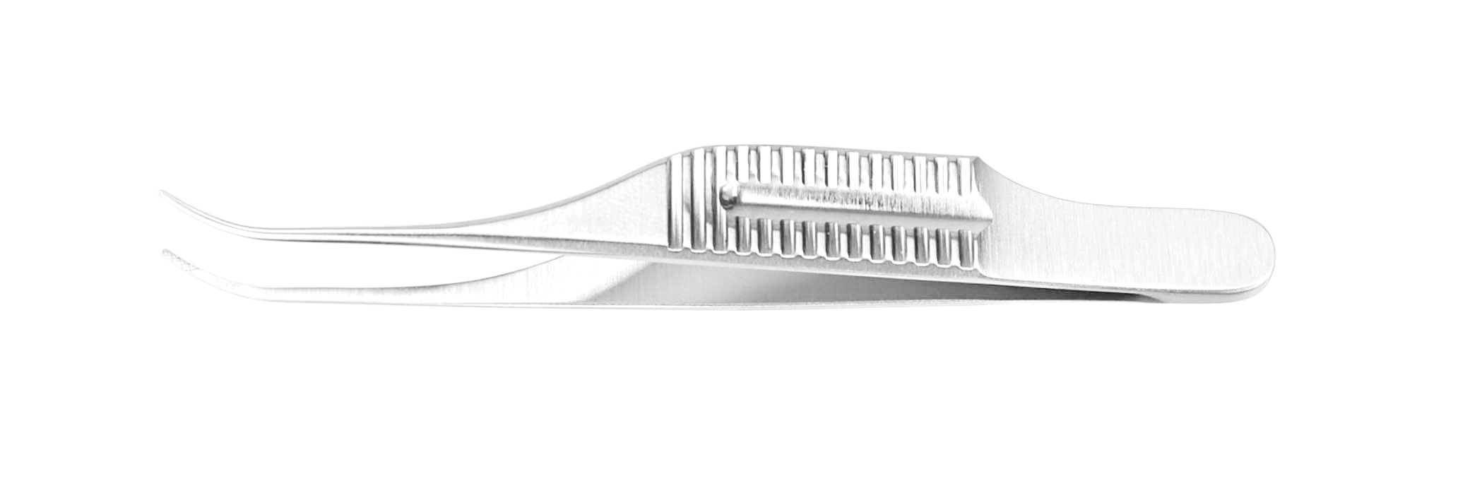 Gill Iris Pinzette gebogen kreuz gerieft
