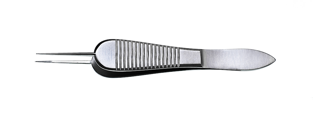 Allzweckpinzette n. Paufique 0,12mm 45°