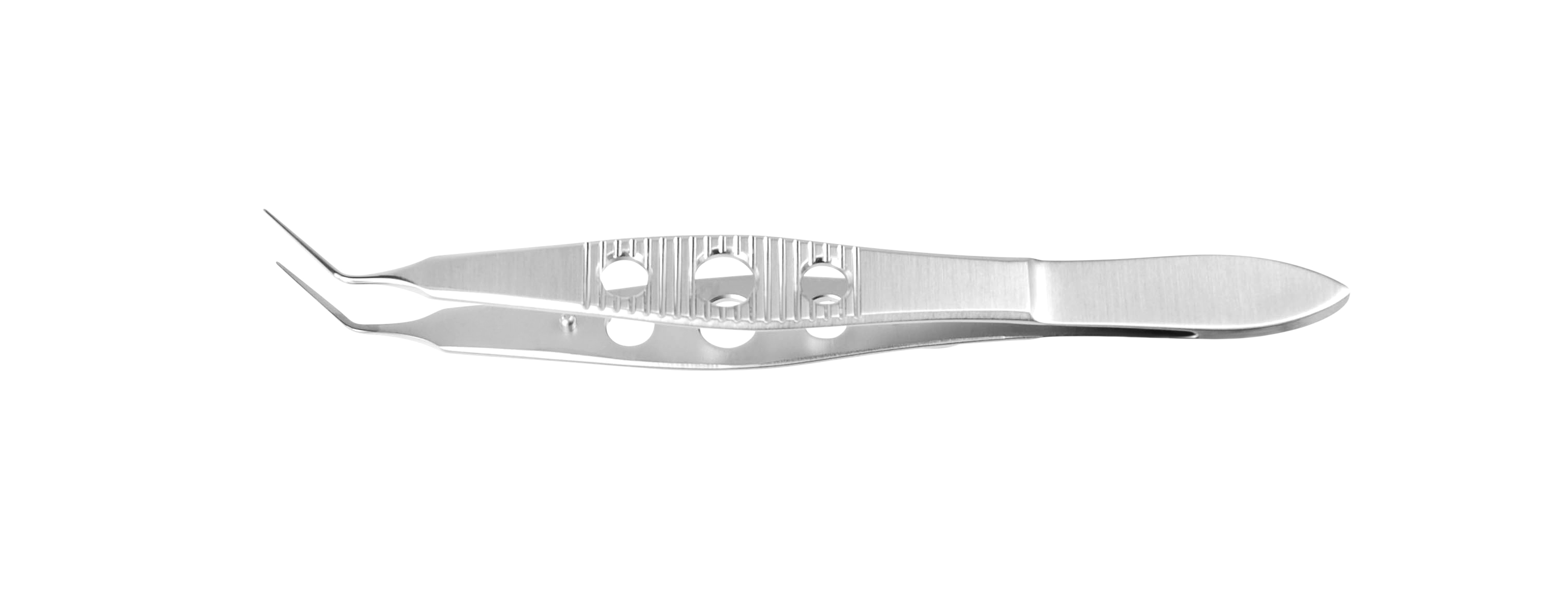 Faulkner Lens Holding Forceps angled
