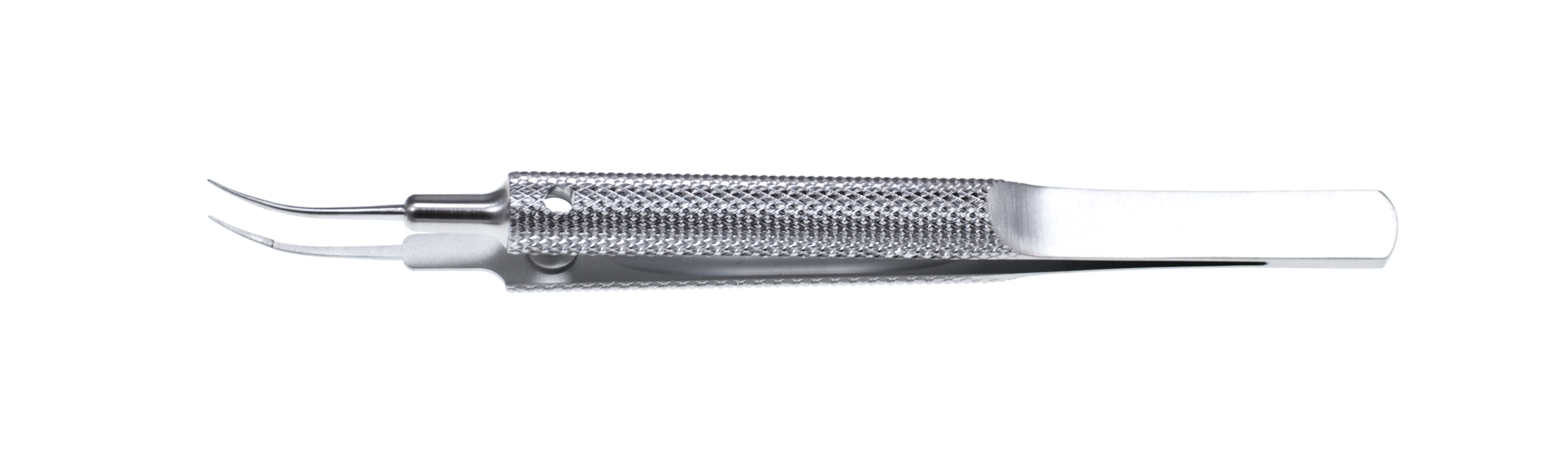 Hornhautskleral Nahtpinzette 10cm geb