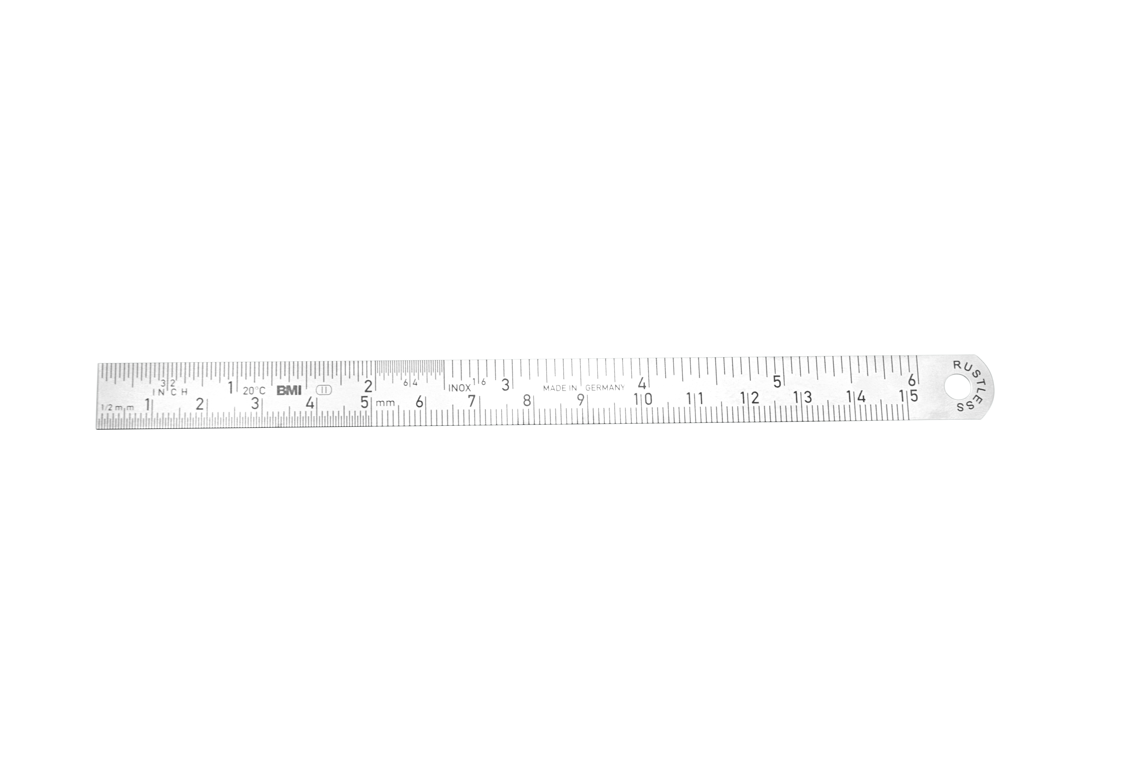 Lineal n. Ruler stainless steel