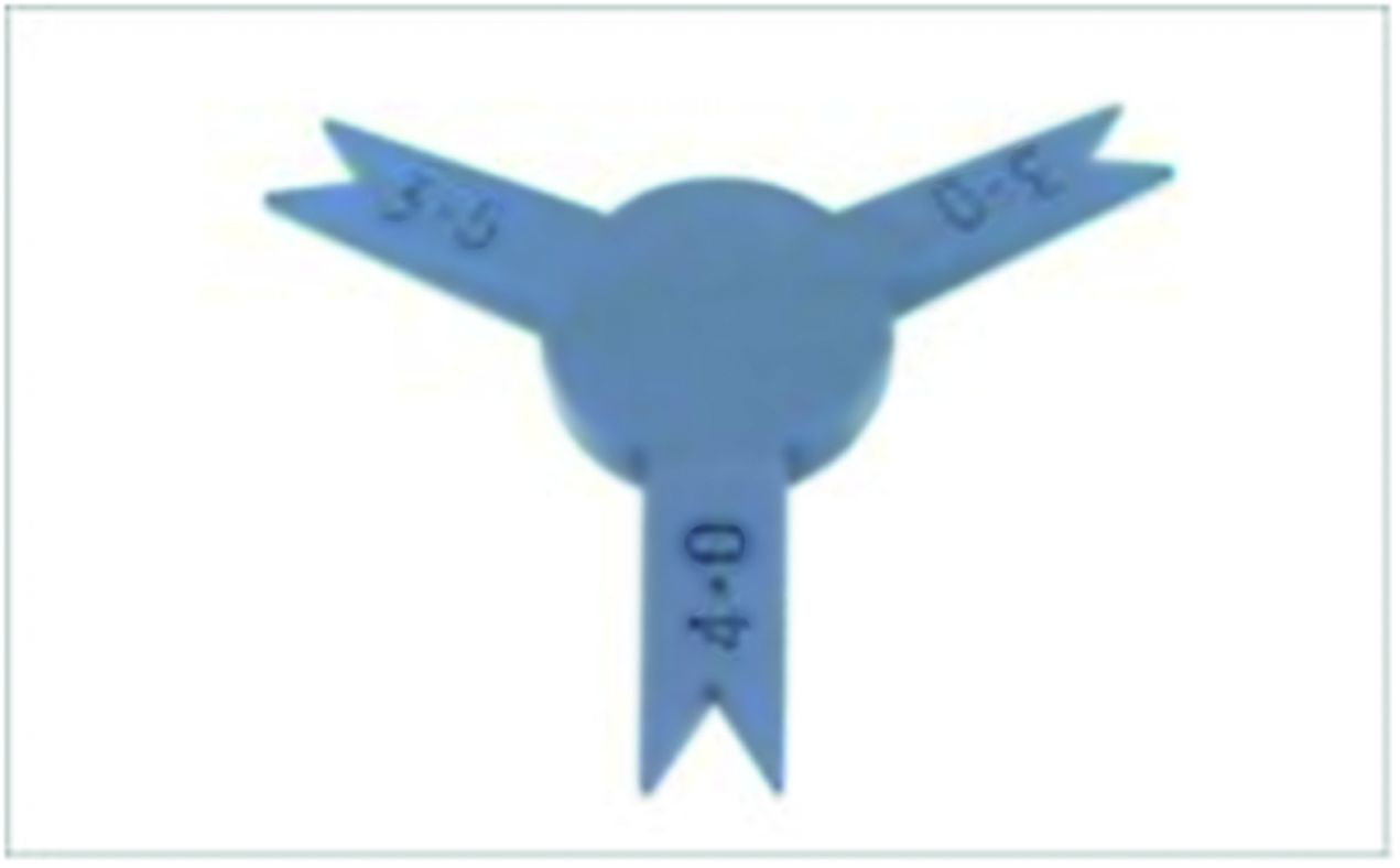 Universal Sclerotomie Messinstrument