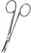 Strabismus Scissors, curved