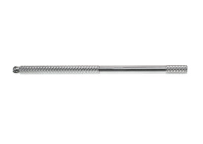 Chuck Scalpel Handle round, serrated, 10.0cm, Qty. 1