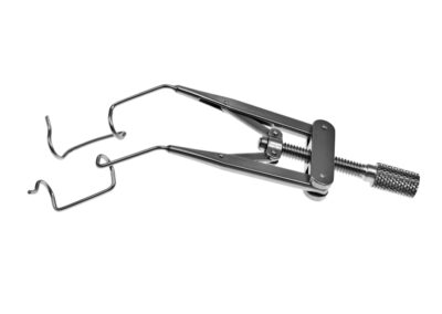 Lieberman Eye Speculum, adj. mechanism, 15.0mm open wire blades, Qty. 1