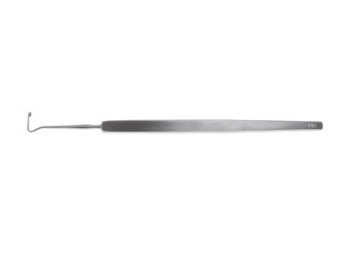 Helveston Muscle Hook extra delicate, small, with blunt tip, 8.0mm, Qty. 1