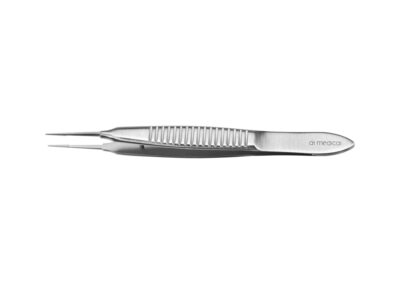 Micro Suture Forceps (Bonn model), straight, with 5.0mm tying platform, length 7.5cm, Qty. 2