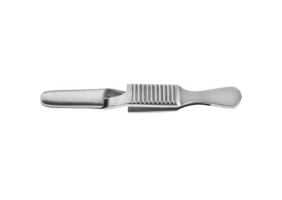 Dieffenbach Bulldog Clamp, serrifine, straight, length 3.5cm, Qty. 1