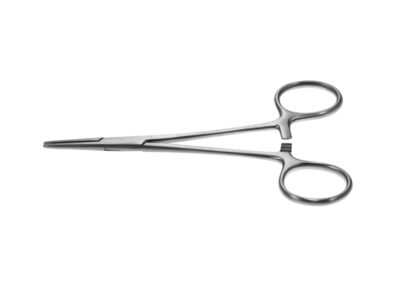 Hartmann Mosquito Forceps, curved, length 9.5cm, Qty. 1
