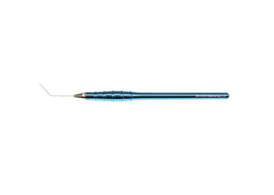 Gerten Spatula for the Clear Cornea DALK, triangular, slim, angled, 11.0mm, blunt, Qty. 1
