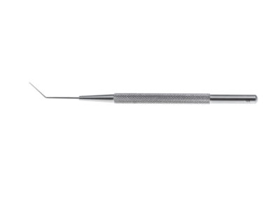Manipulator, Spatula 0.50mm x 0.25mm, round, Ø 0.25mm, angled, Qty. 1