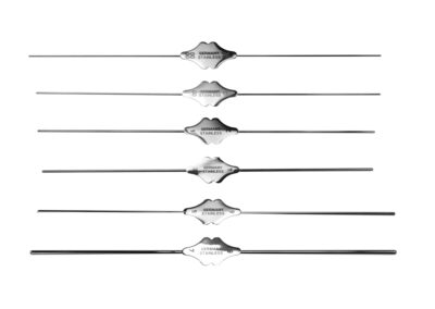 Bowman Lacrimal Probe Stainless steel, set of 6, size 0000 - 8, Qty. 1