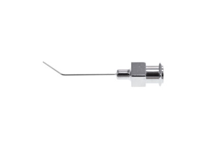Hydrodissection Cannula, angled, 8.0mm, flat, front opening, 25G, Qty. 1