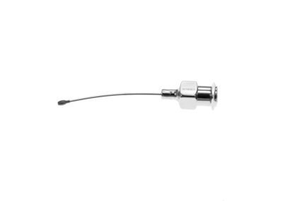 Jensen Capsule Polisher, front opening, sandblasted, 23G, Qty. 1