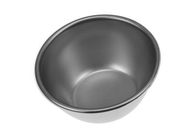 Metal Bowl Ø 61.0mm height 30.0mm, 0.07 Liter, with sandblasted inside, Qty. 2