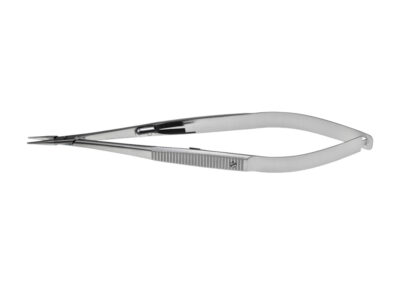 Castroviejo Needle Holder, straight, 10.0mm x 0.75mm, smooth jaw, with lock, length 14.0cm, Qty. 1