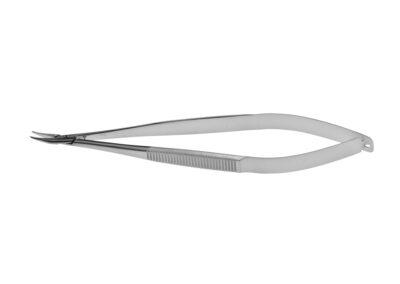 Castroviejo Needle Holder, curved, 10.0mm x 0.75mm, smooth jaw, without loc length 14.0cm, Qty. 1