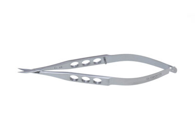 Jaffe Stitch Scissors, curved, sharp tips & medium blades, cutting length 8.0mm, length 11.5cm, Qty. 1