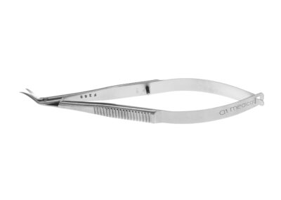 Castroviejo Corneoscleral Scissors, right, small blades, cutting length 5.0mm, length 10.0cm, Qty. 1