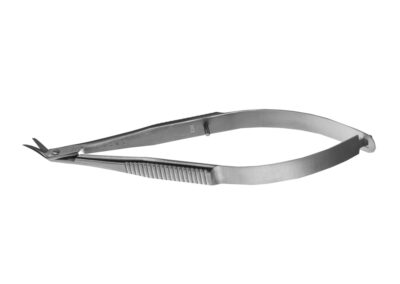 Castroviejo Corneoscleral Scissors, left, small blades, cutting length 5.0mm, length 10.0cm, Qty. 1