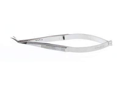 Castroviejo Corneoscleral Scissors, right, medium blades, cutting length 7.0mm, length 10.0cm, Qty. 1