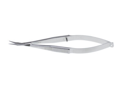 Westcott Tenotomy Scissors, curved, blunt tips & medium blades, cutting length 8.0mm, length 11.5cm, Qty. 1