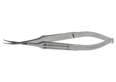 Westcott Tenotomy Scissors, curved, blunt tips & 13.0mm blades, cutting length 7.5mm, length 14.0cm, Qty. 1