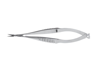 Gills-Vannas Capsulotomy Scissors, curved, sharp tips, 7.0mm, length 8.5cm, Qty. 1