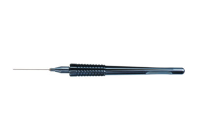Vitrectomy Scissors, straight, Titanium Handle with stainless steel tip, 23G, Qty. 1